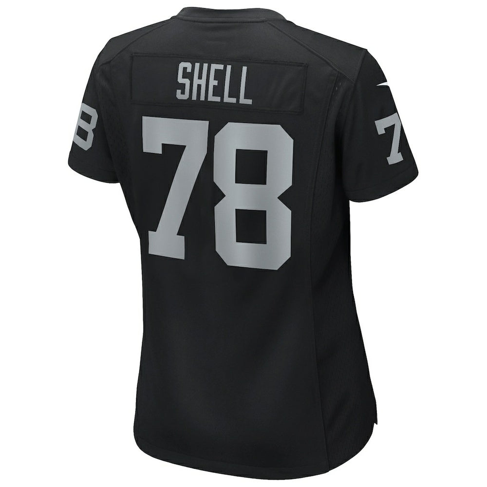NFL Las Vegas Raiders Art Shell  Women's Game Retired Player Jersey