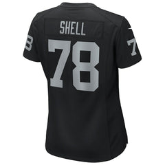 NFL Las Vegas Raiders Art Shell  Women's Game Retired Player Jersey