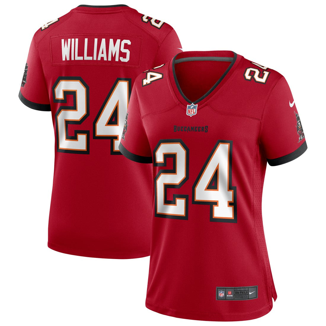 NFL Tampa Bay Buccaneers Cadillac Williams  Women's Game Retired Player Jersey