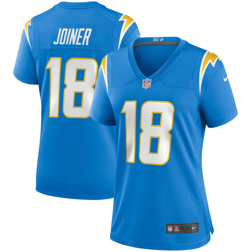 NFL Los Angeles Chargers Charlie Joiner  Women's Game Retired Player Jersey