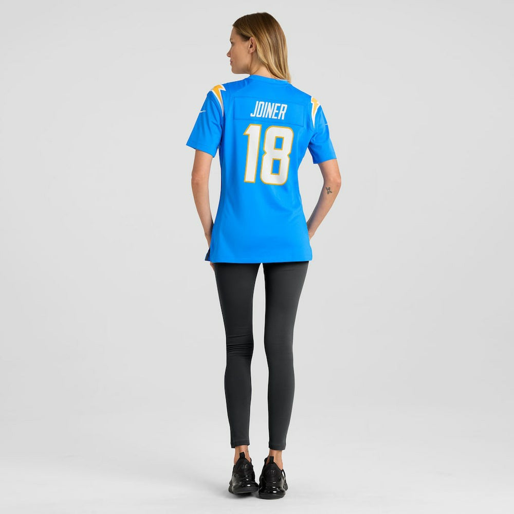 NFL Los Angeles Chargers Charlie Joiner  Women's Game Retired Player Jersey