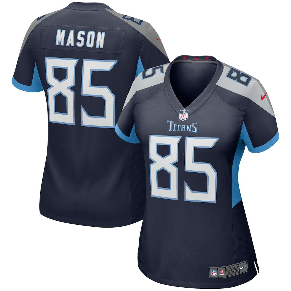 NFL Tennessee Titans Derrick Mason  Women's Game Retired Player Jersey