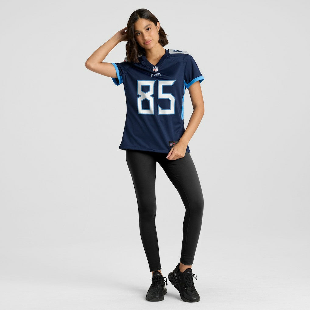 NFL Tennessee Titans Derrick Mason  Women's Game Retired Player Jersey