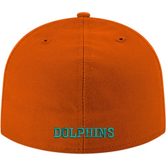 NFL Miami Dolphins Omaha Throwback 59FIFTY Fitted Hat