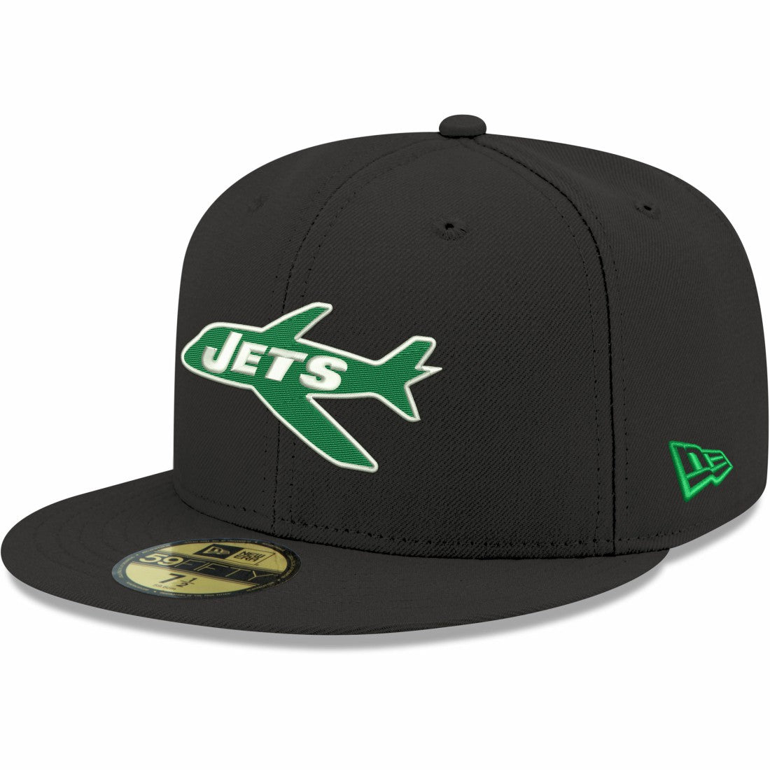 NFL New York Jets Omaha Throwback 59FIFTY Fitted Hat