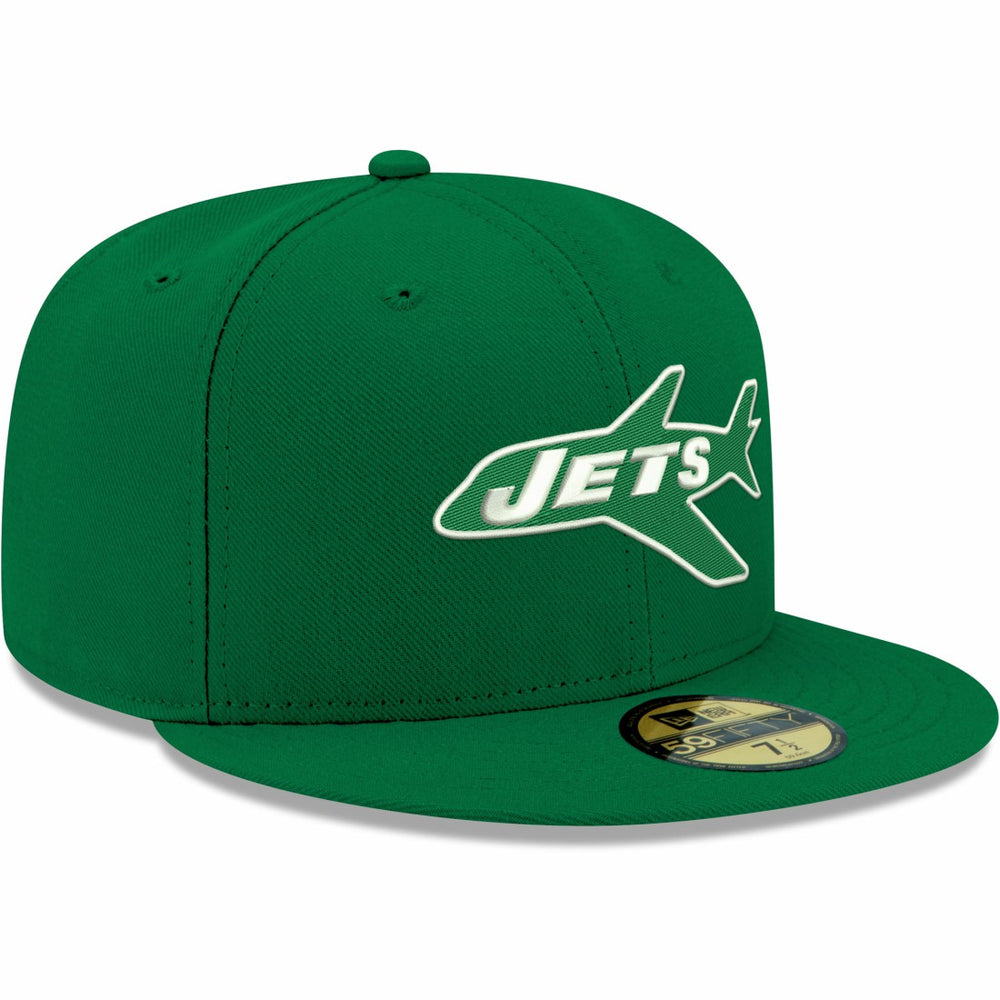 NFL New York Jets Omaha Throwback 59FIFTY Fitted Hat
