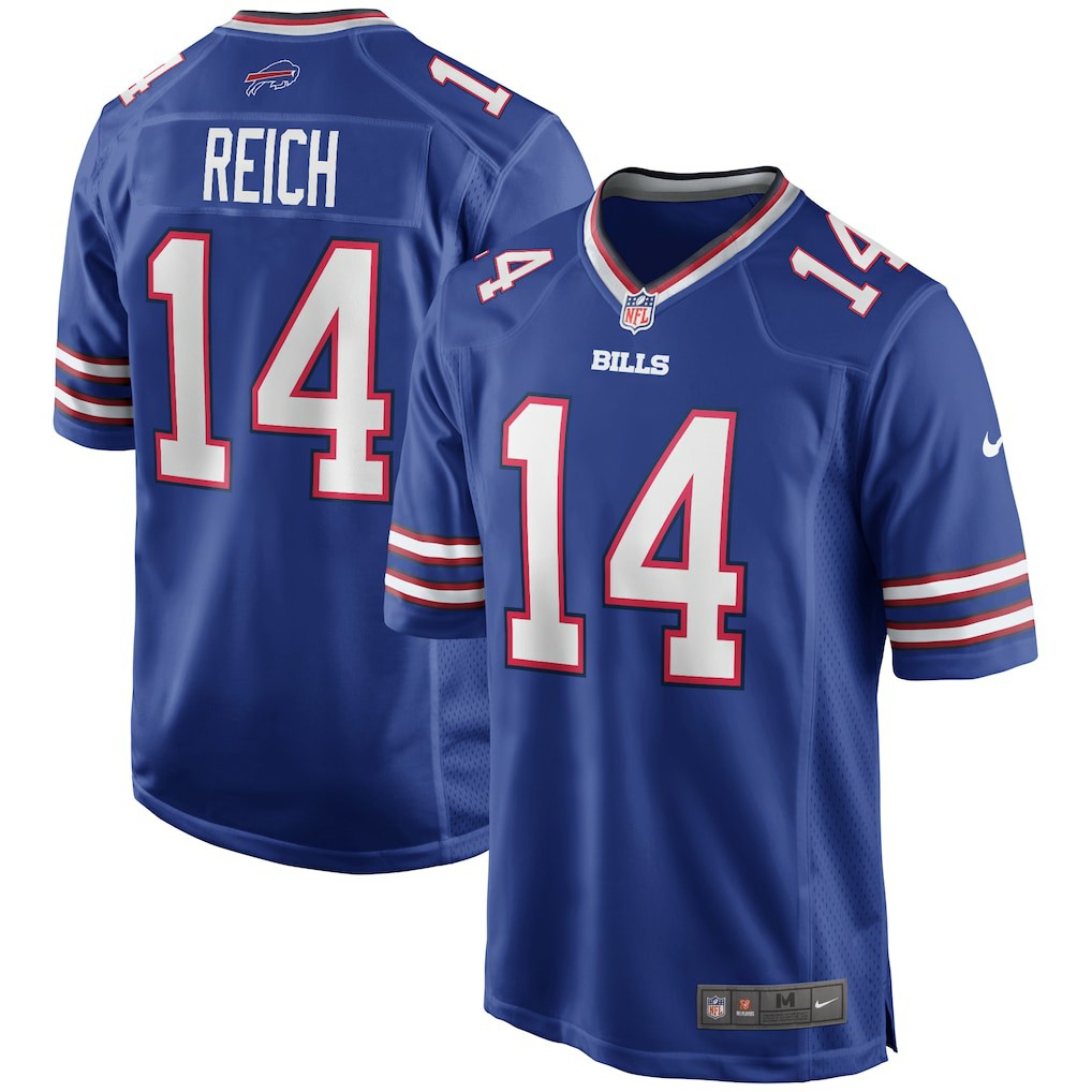 NFL Buffalo Bills Frank Reich  Game Retired Player Jersey