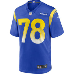 NFL Los Angeles Rams Jackie Slater  Game Retired Player Jersey