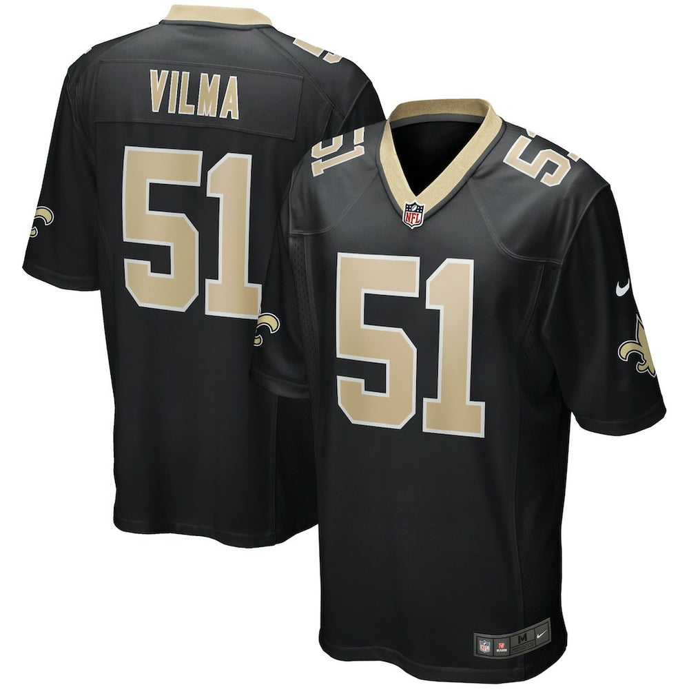NFL New Orleans Saints Jonathan Vilma  Game Retired Player Jersey