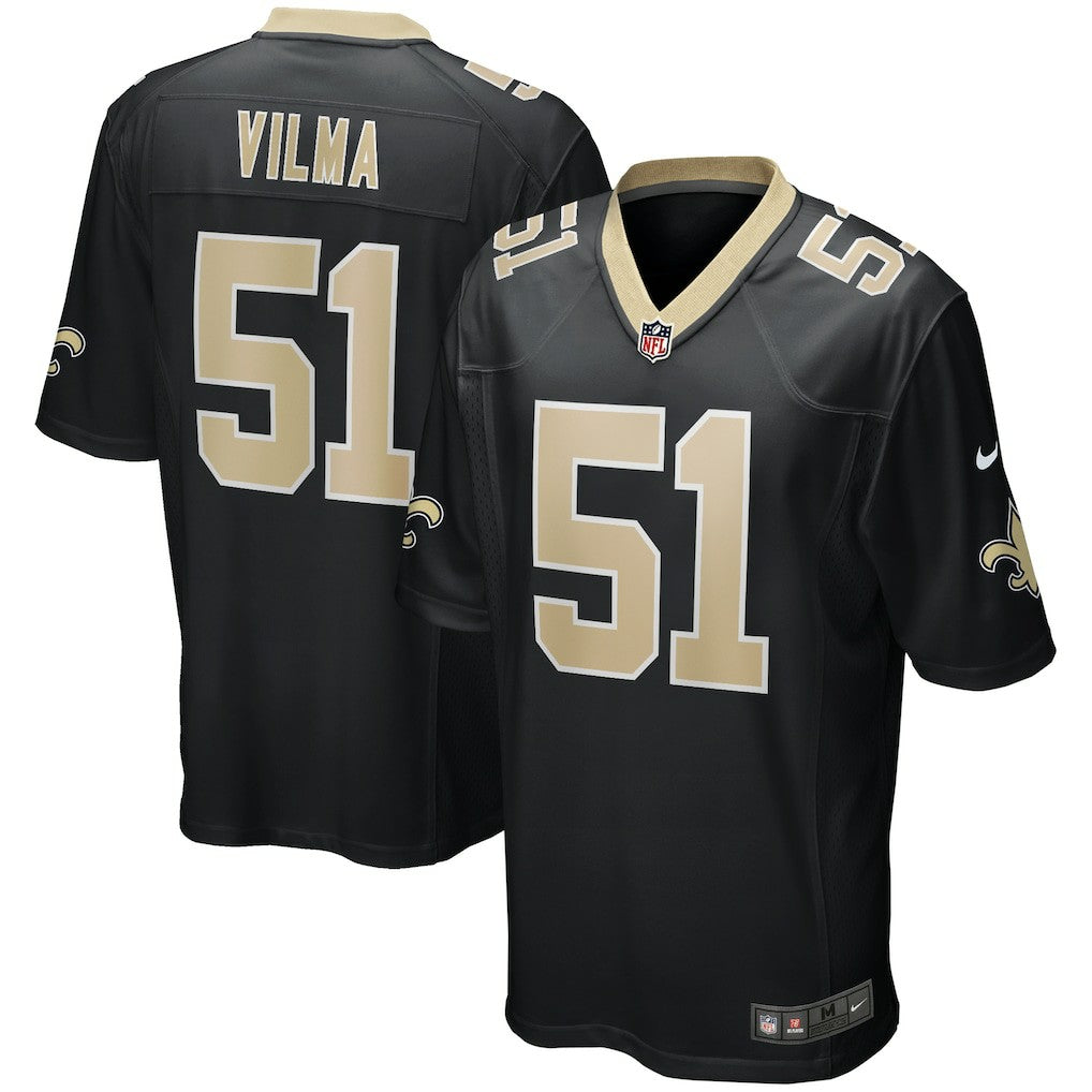 NFL New Orleans Saints Jonathan Vilma  Game Retired Player Jersey
