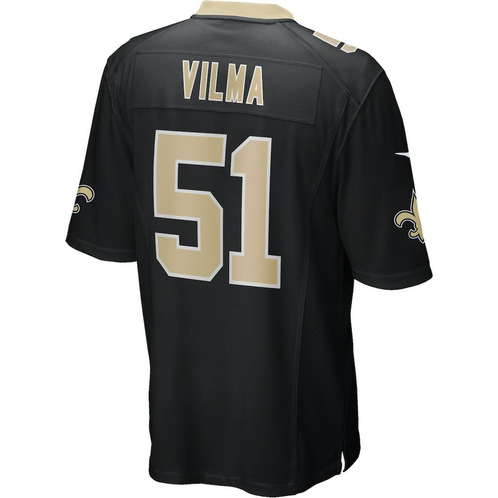 NFL New Orleans Saints Jonathan Vilma  Game Retired Player Jersey