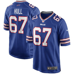 NFL Buffalo Bills Kent Hull  Game Retired Player Jersey