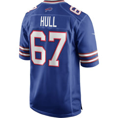 NFL Buffalo Bills Kent Hull  Game Retired Player Jersey