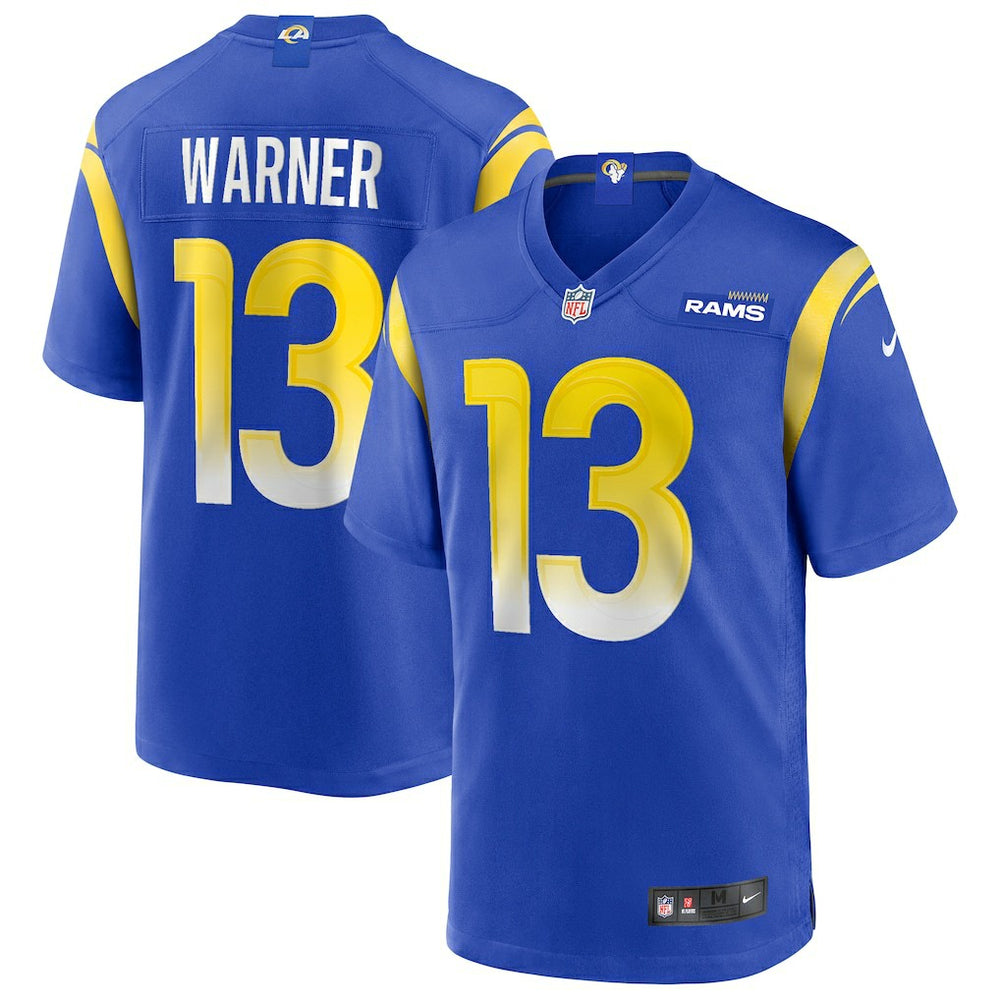 NFL Los Angeles Rams Kurt Warner  Game Retired Player Jersey