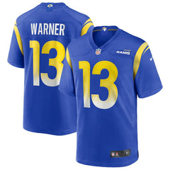 NFL Los Angeles Rams Kurt Warner  Game Retired Player Jersey
