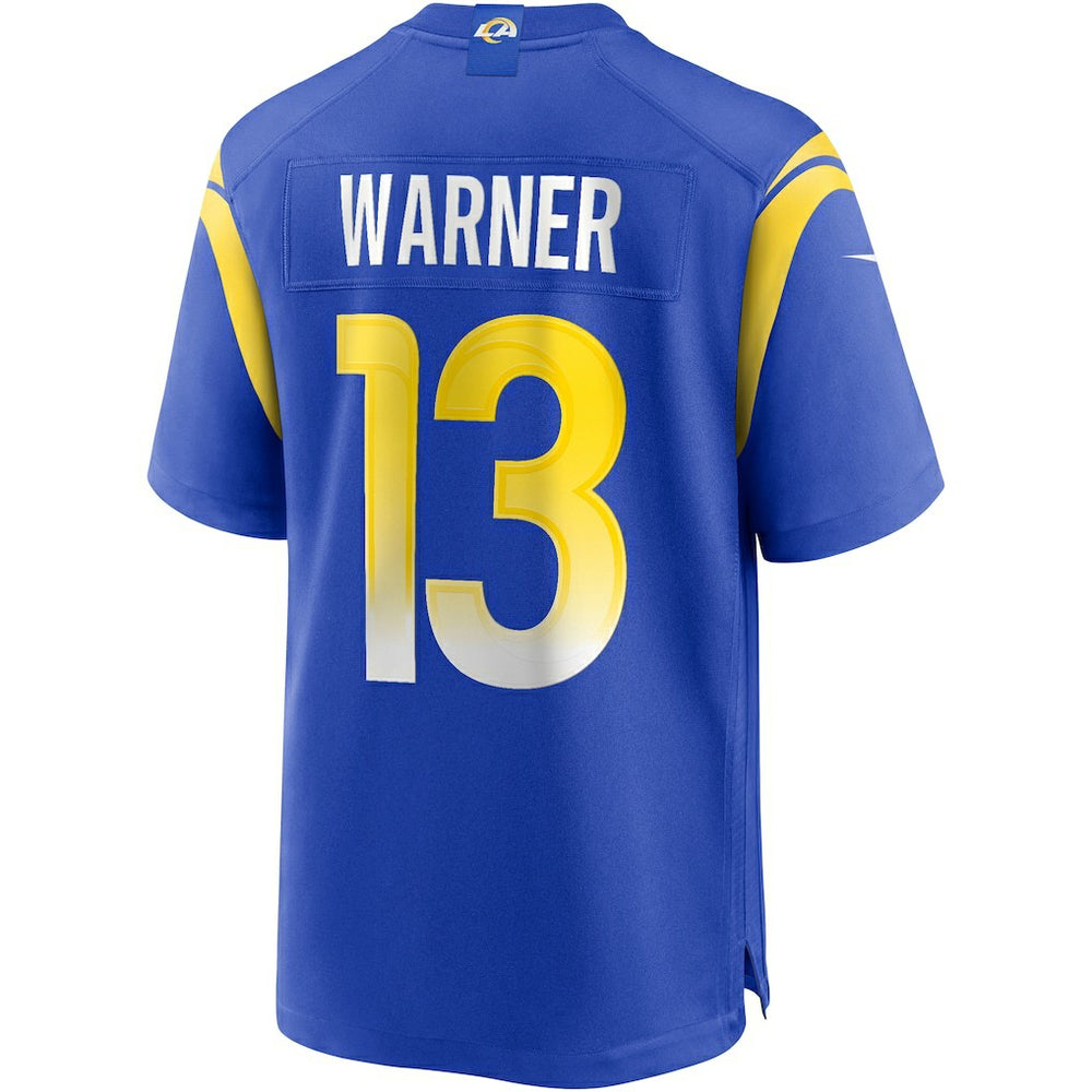 NFL Los Angeles Rams Kurt Warner  Game Retired Player Jersey