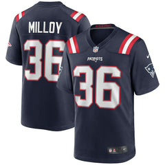 NFL New England Patriots Lawyer Milloy  Game Retired Player Jersey
