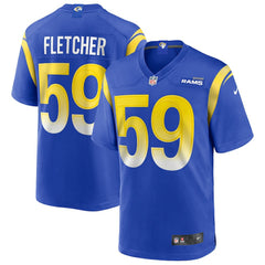NFL Los Angeles Rams London Fletcher  Game Retired Player Jersey