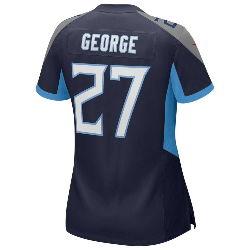 NFL Tennessee Titans Eddie George  Women's Game Retired Player Jersey