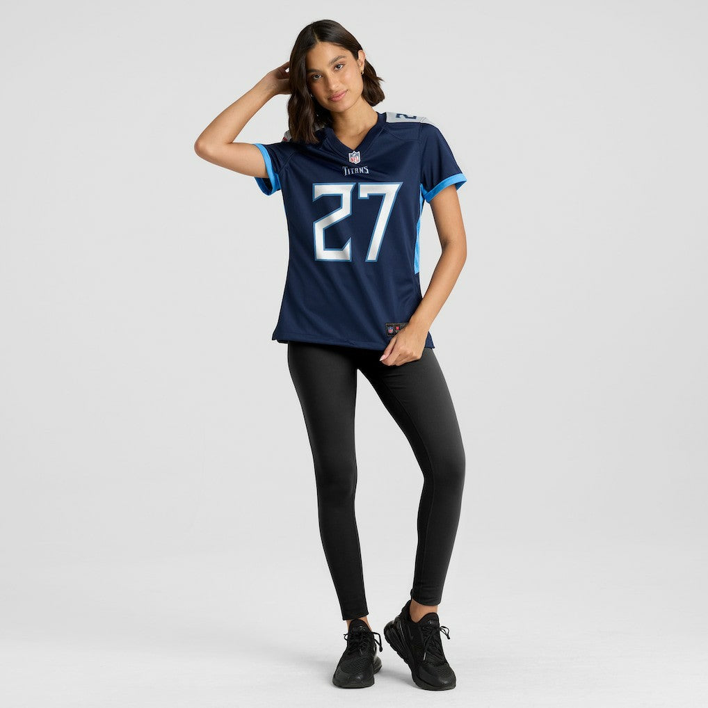 NFL Tennessee Titans Eddie George  Women's Game Retired Player Jersey