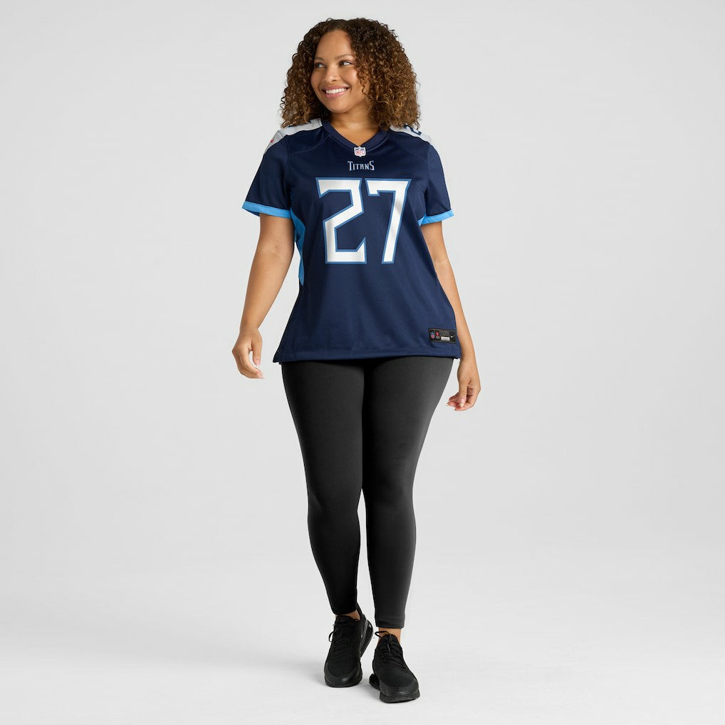 NFL Tennessee Titans Eddie George  Women's Game Retired Player Jersey