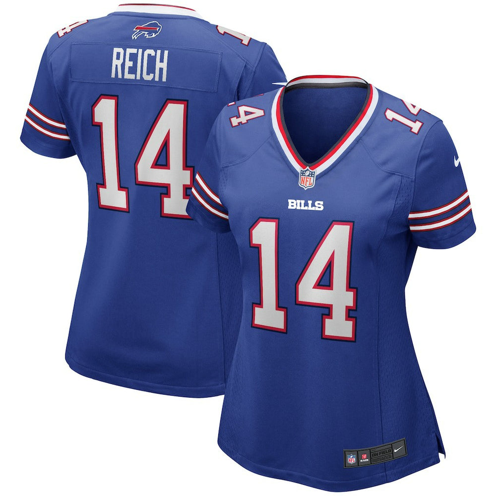 NFL Buffalo Bills Frank Reich  Women's Game Retired Player Jersey