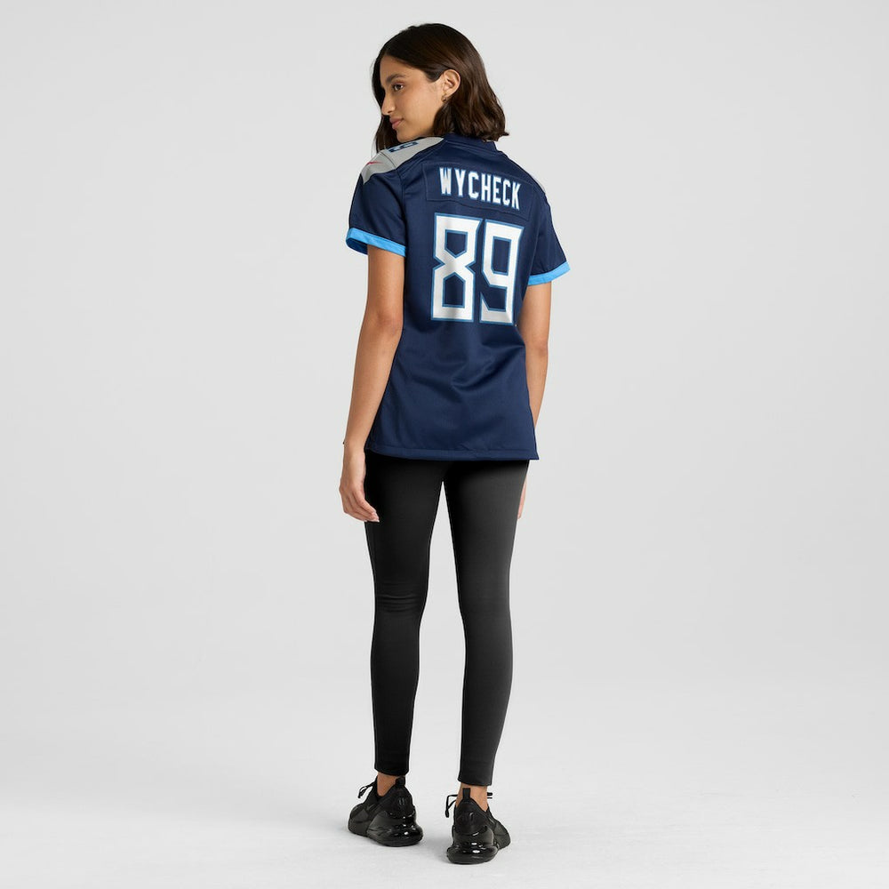 NFL Tennessee Titans Frank Wycheck  Women's Game Retired Player Jersey