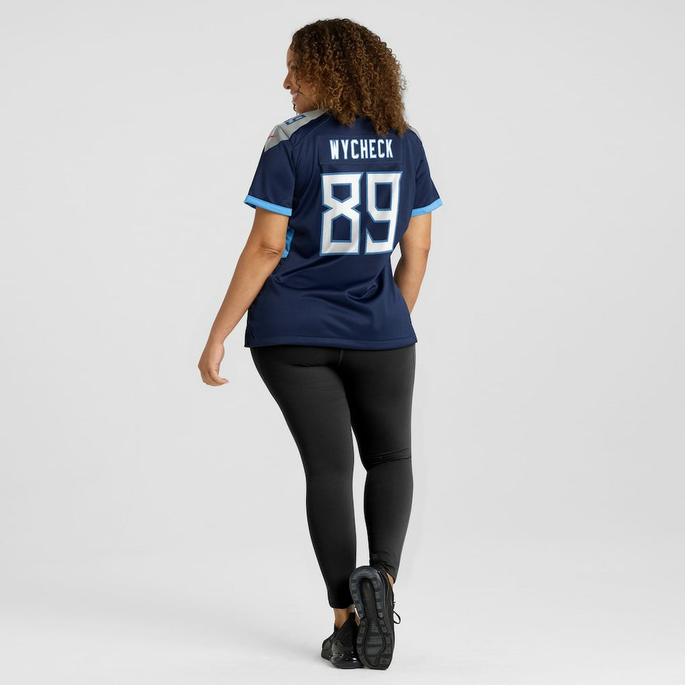 NFL Tennessee Titans Frank Wycheck  Women's Game Retired Player Jersey