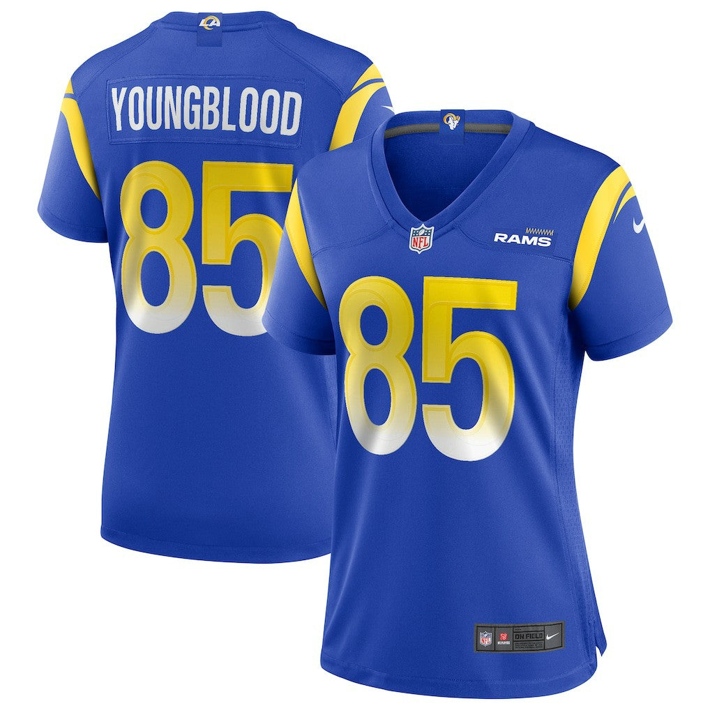 NFL Los Angeles Rams Jack Youngblood  Women's Game Retired Player Jersey