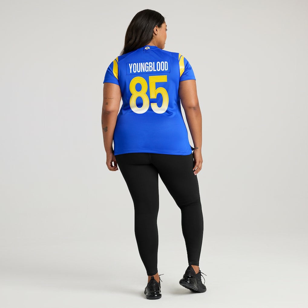 NFL Los Angeles Rams Jack Youngblood  Women's Game Retired Player Jersey