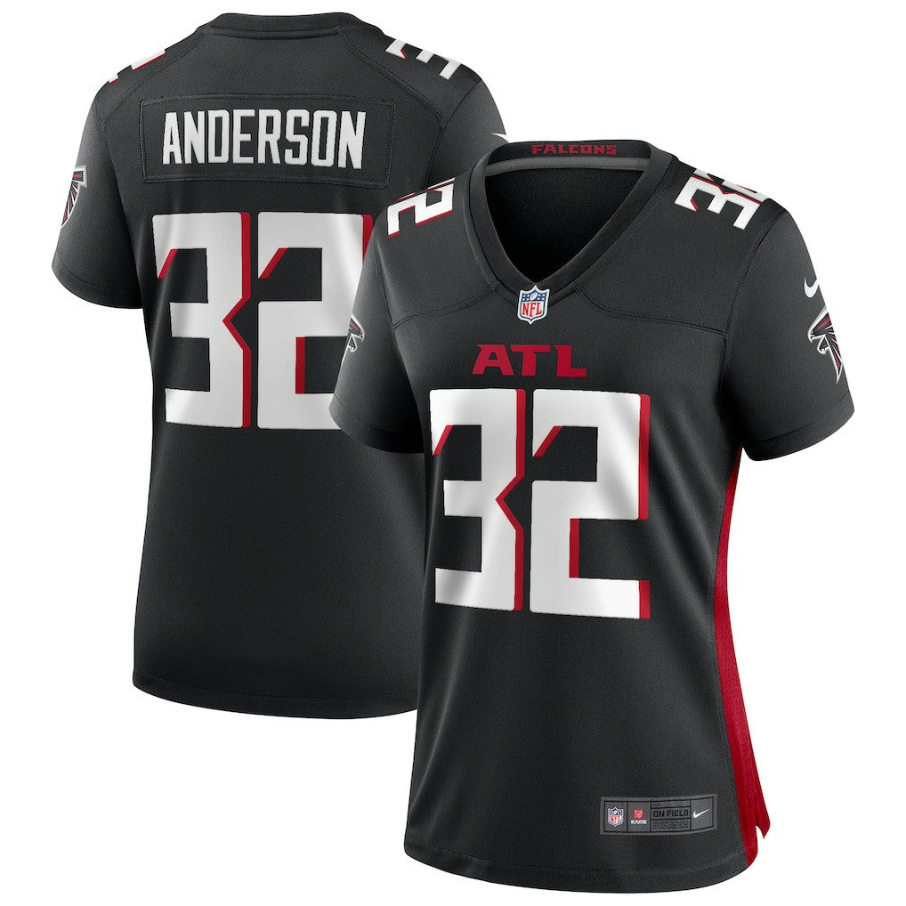 NFL Atlanta Falcons Jamal Anderson  Women's Game Retired Player Jersey