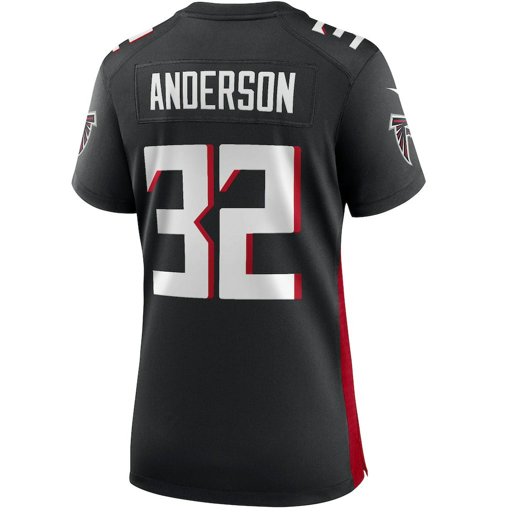 NFL Atlanta Falcons Jamal Anderson  Women's Game Retired Player Jersey