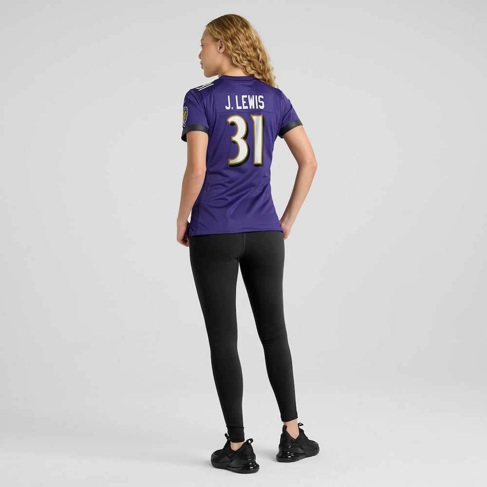 NFL Baltimore Ravens Jamal Lewis  Women's Game Retired Player Jersey