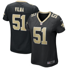NFL New Orleans Saints Jonathan Vilma  Women's Game Retired Player Jersey
