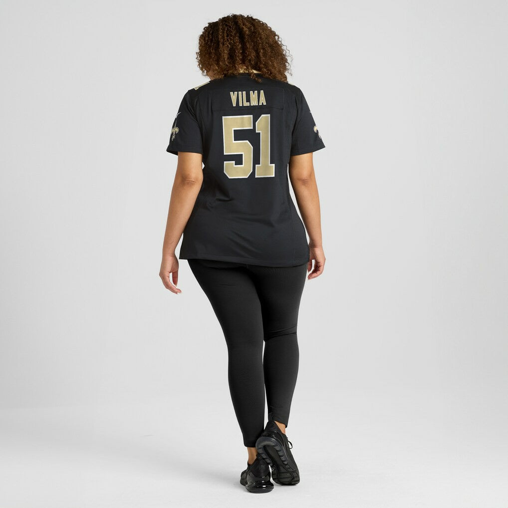 NFL New Orleans Saints Jonathan Vilma  Women's Game Retired Player Jersey