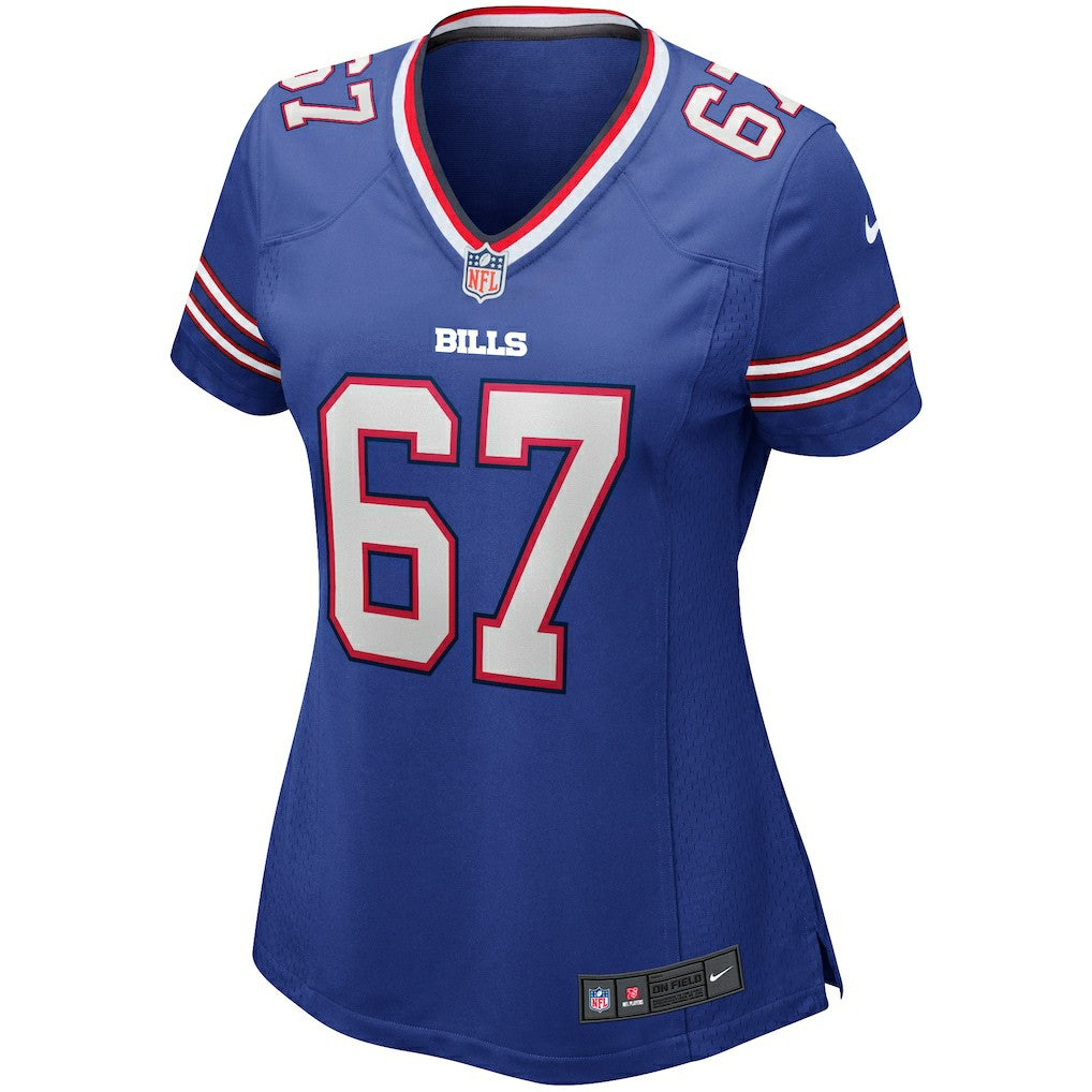 NFL Buffalo Bills Kent Hull  Women's Game Retired Player Jersey