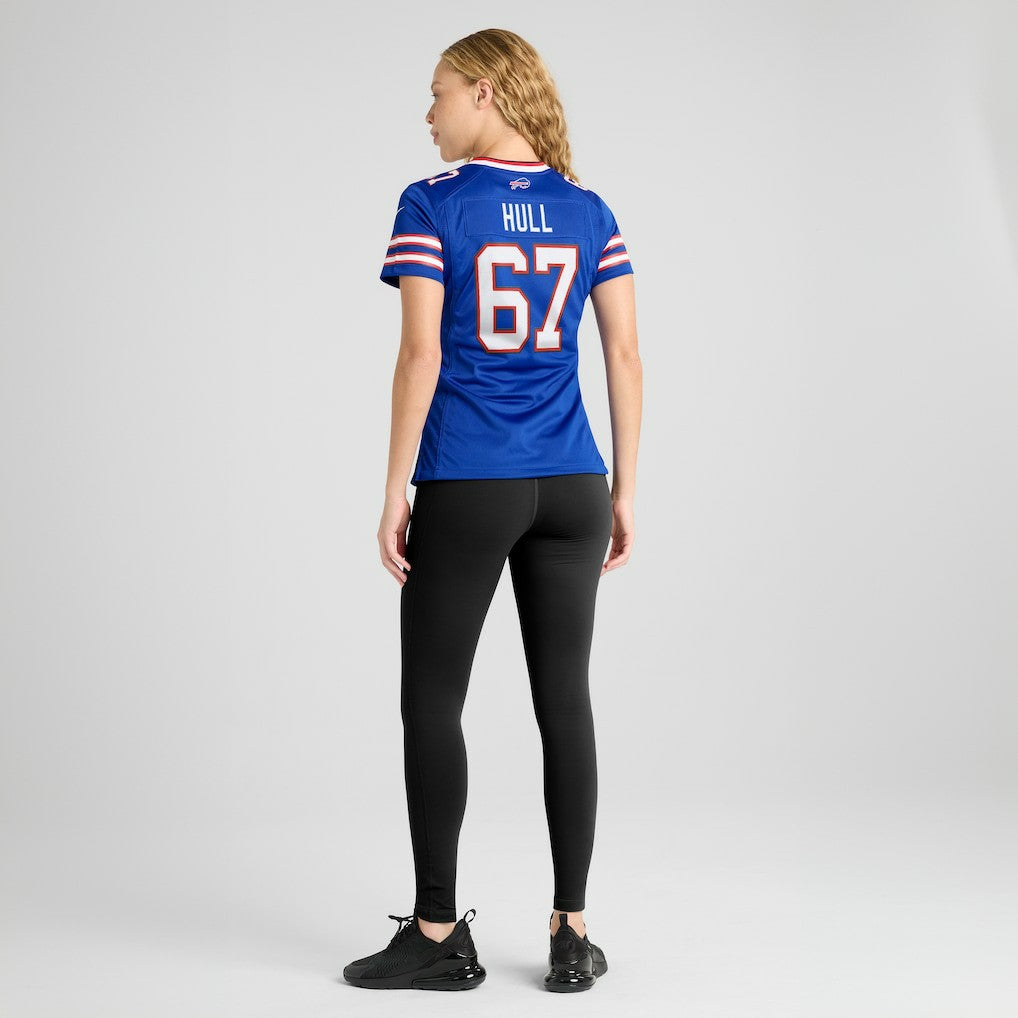 NFL Buffalo Bills Kent Hull  Women's Game Retired Player Jersey