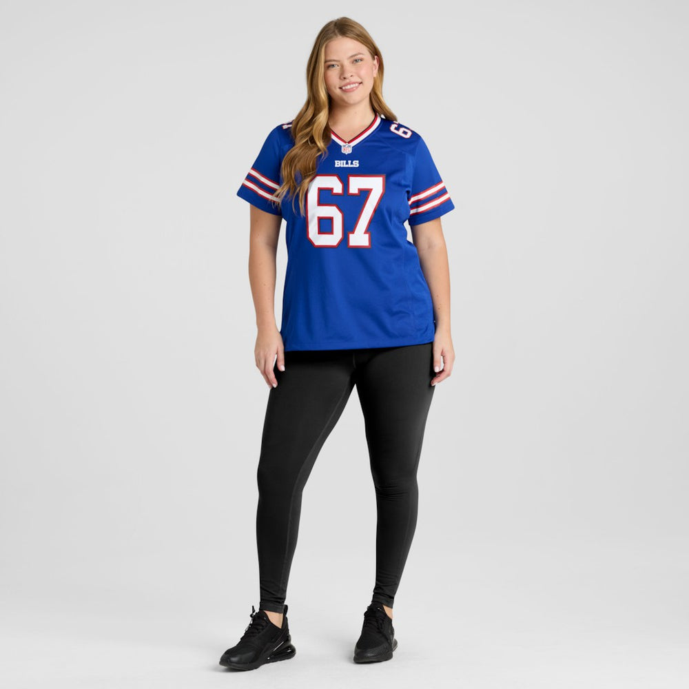 NFL Buffalo Bills Kent Hull  Women's Game Retired Player Jersey