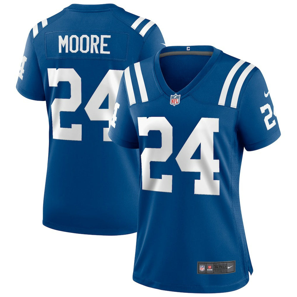 NFL Indianapolis Colts Lenny Moore  Women's Game Retired Player Jersey