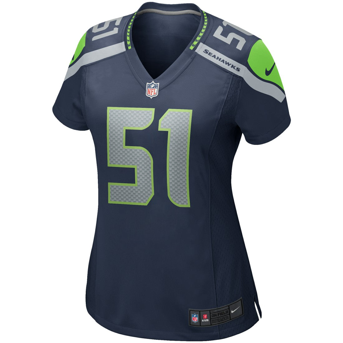 NFL Seattle Seahawks Lofa Tatupu  Women's Game Retired Player Jersey