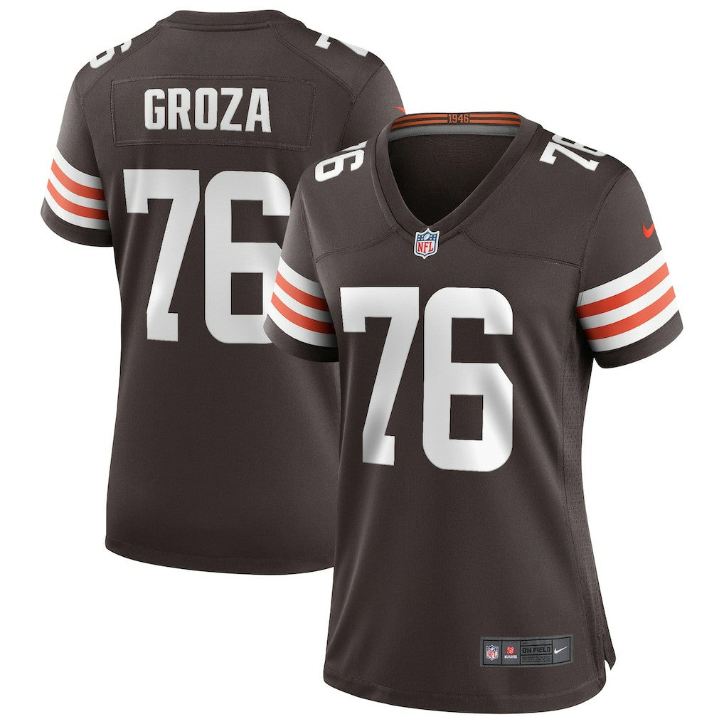 NFL Cleveland Browns Lou Groza  Women's Game Retired Player Jersey