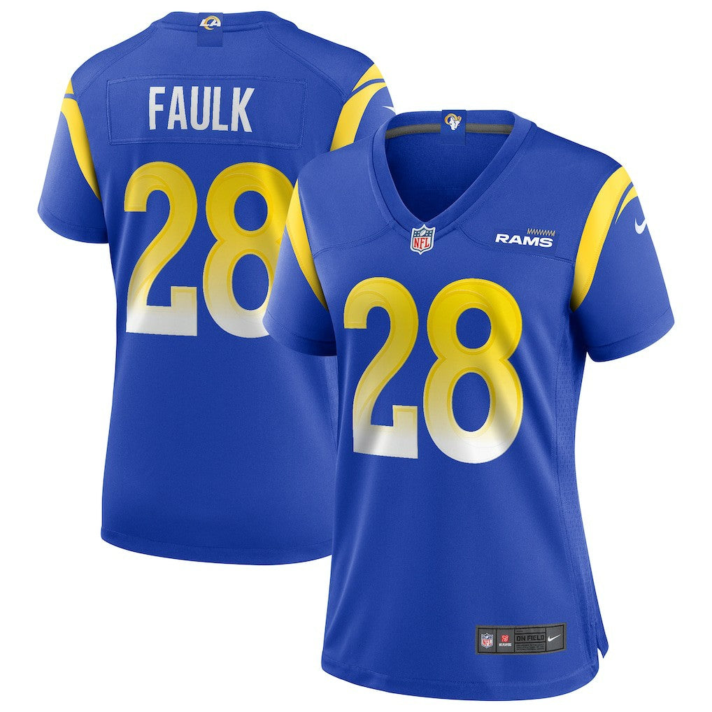 NFL Los Angeles Rams Marshall Faulk  Women's Game Retired Player Jersey