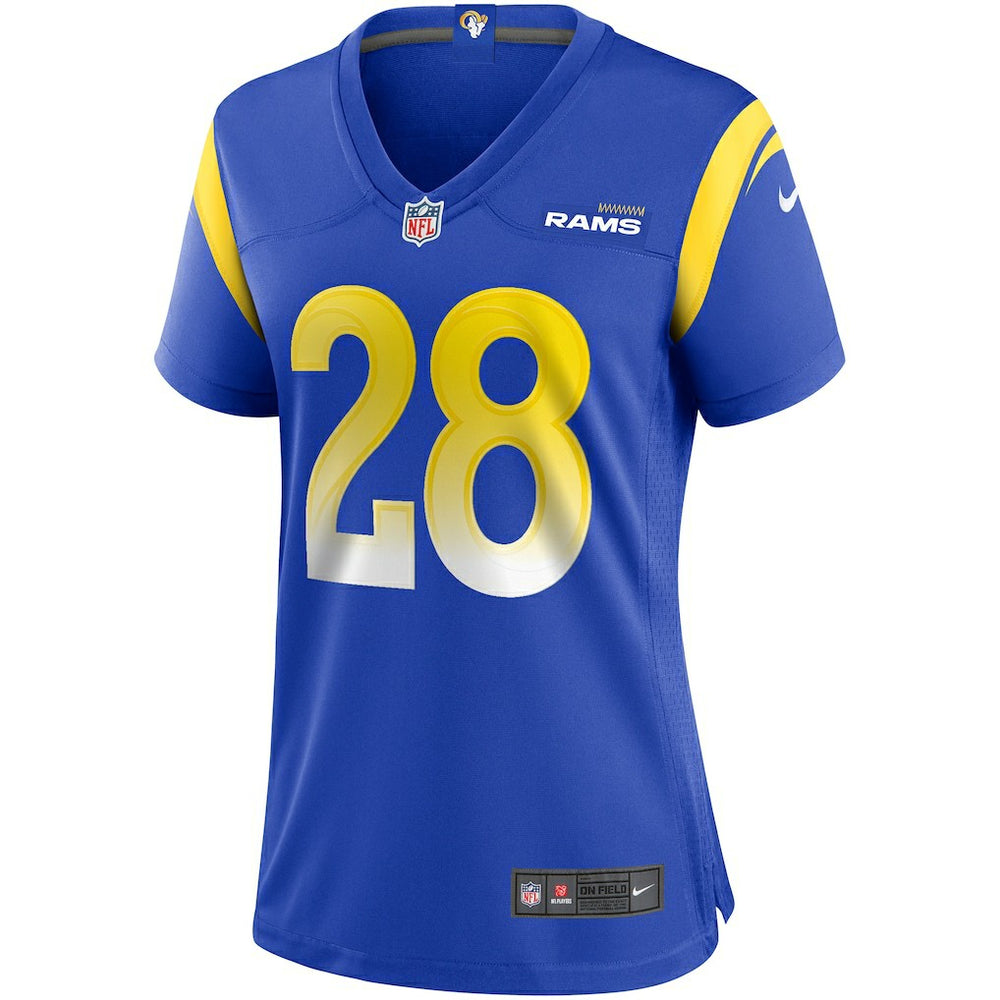 NFL Los Angeles Rams Marshall Faulk  Women's Game Retired Player Jersey