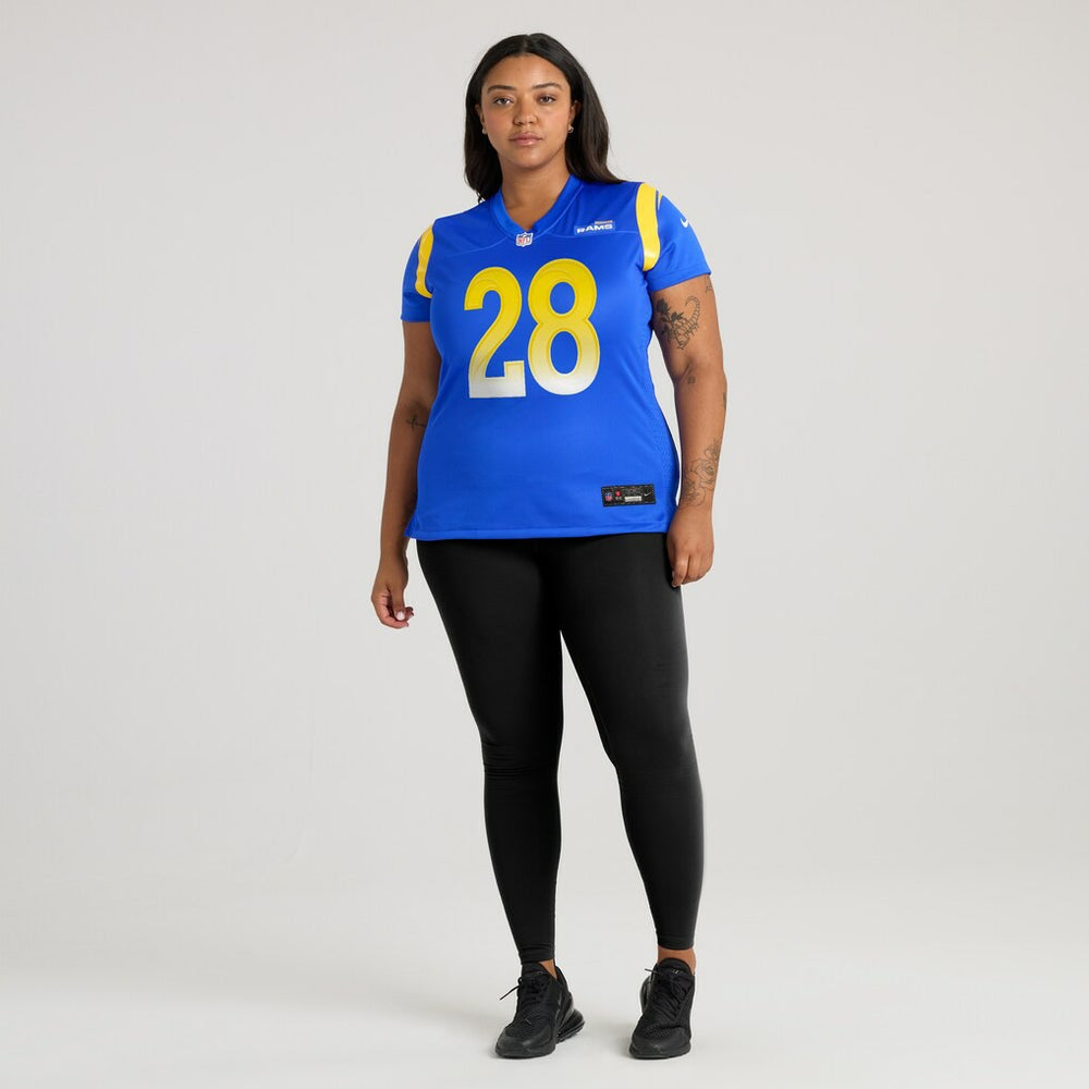 NFL Los Angeles Rams Marshall Faulk  Women's Game Retired Player Jersey