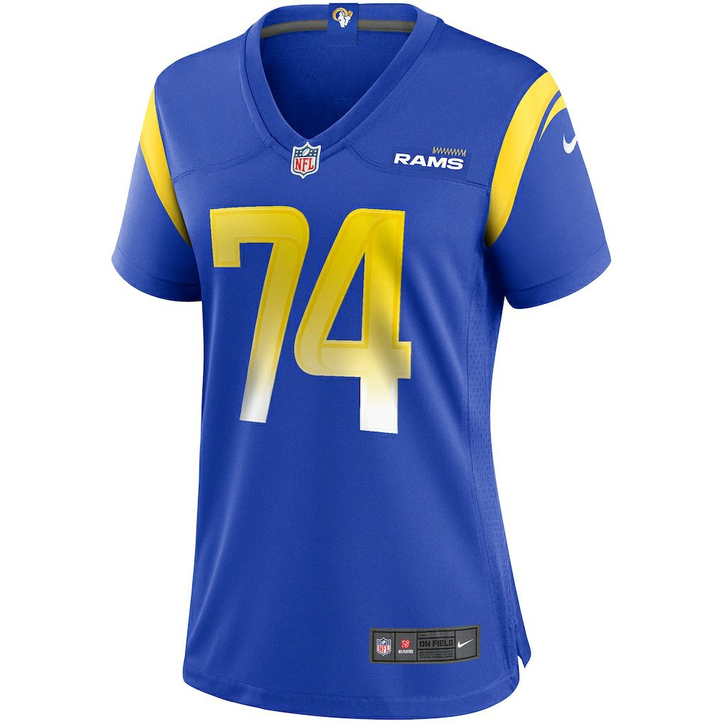 NFL Los Angeles Rams Merlin Olsen  Women's Game Retired Player Jersey