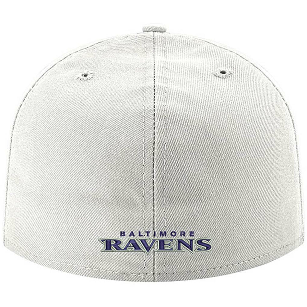 NFL Baltimore Ravens Omaha Lettermark 59FIFTY Fitted Hat