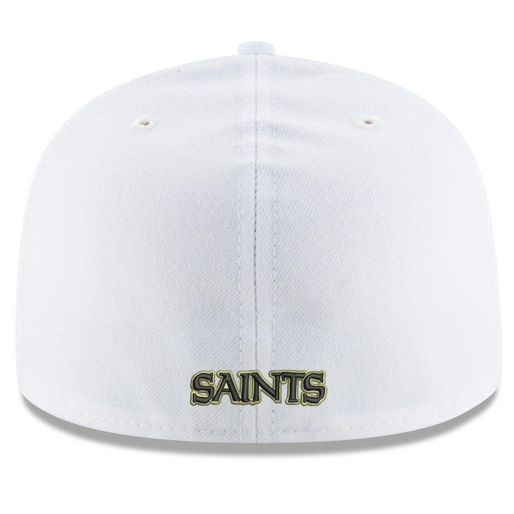 NFL New Orleans Saints Omaha Alternate Logo 59FIFTY Fitted Hat