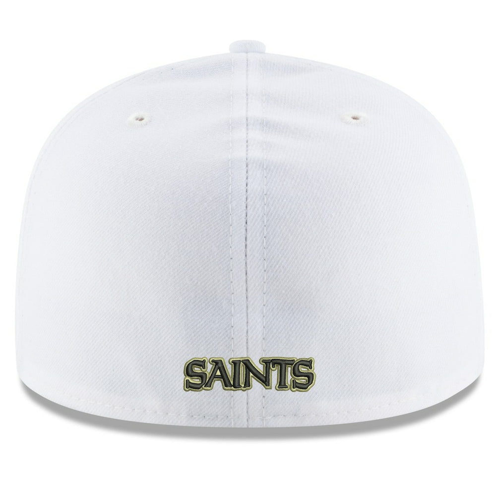 NFL New Orleans Saints Omaha Alternate Logo 59FIFTY Fitted Hat