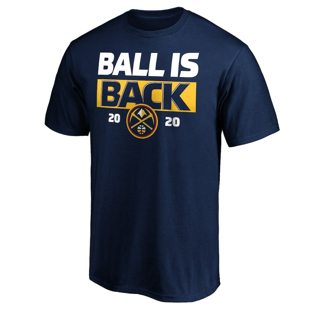 Denver Nuggets Ball Is Back T-Shirt sale - Navy for sale