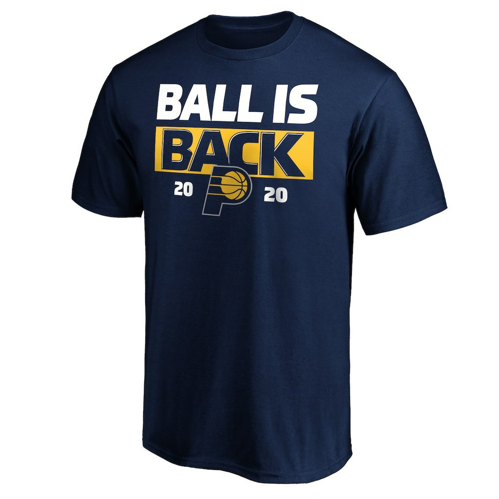 Indiana Pacers Ball Is Back T-Shirt - Navy outlet